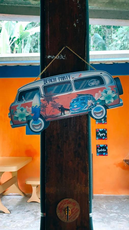 Sintonia Surf Hostel E Bar Убатуба Экстерьер фото